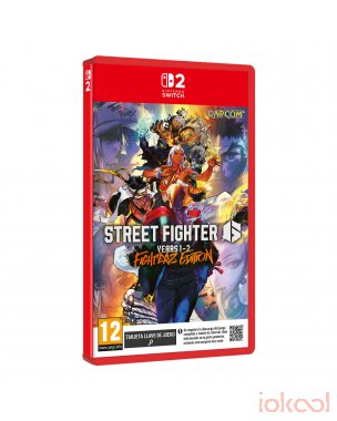 Carátula 3D de Juego SWITCH 2 - Street Fighter 6 Years 1-2 (Fighters Edition)