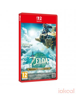 Carátula 3D de Juego SWITCH 2 - Zelda Tears of the Kingdom (Nintendo Switch 2 Edition)