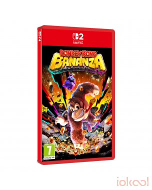 Carátula 3D Juego SWITCH 2 - Donkey Kong Bananza (Edición Estándar)