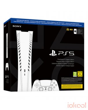 Imagen de Embalaje 3D de SONY Consola PS5 DIGITAL 825Gb (Chasis A) Reacondicionamiento CERTIFICADO