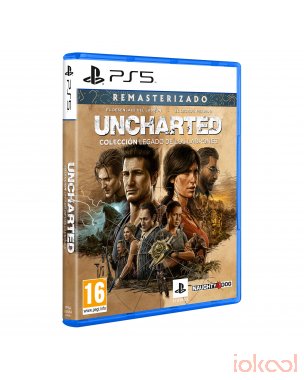 Carátula 3D de Juego PS5 - Uncharted Colección Legado de los Ladrones