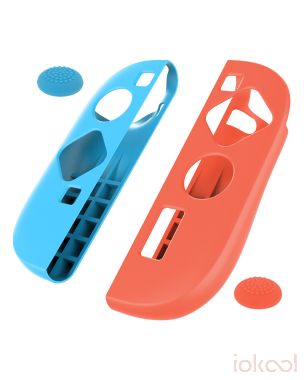 Imagen de Producto Suelto de BLACKFIRE Gamer Kit 2 Fundas + Grips Silicona para mandos JOY-CON 2 de SWITCH 2