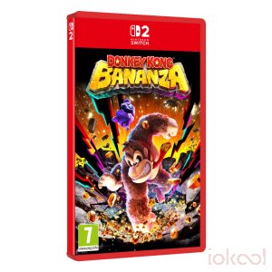 Carátula 3D Juego SWITCH 2 - Donkey Kong Bananza (Edición Estándar)