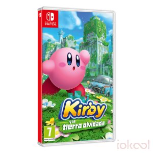 Carátula 3D de Juego SWITCH - Kirby y la Tierra Olvidada
