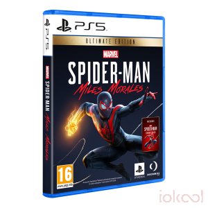 Carátula 3D de Juego PS5 - Marvel's Spider-Man Miles Morales (Edición Ultimate)