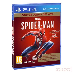 Carátula 3D de Juego PS4 - Marvel's Spider-Man (Edición Juego del Año)