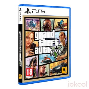 Carátula 3D de Juego PS5 - Grand Theft Auto V (Edición Estándar)