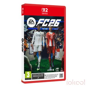 Carátula 3D de Juego SWITCH 2 - EA SPORTS FC26 (Edición Estándar)