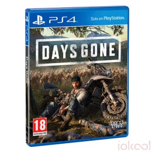 Carátula 3D de Juego Leyendas PS4 - Days Gone