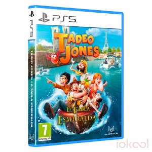Carátula 3D de Juego PS5 - Tadeo Jones 3 La Tabla Esmeralda