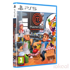 Carátula 3D de Juego PS5 - Masterchef El Videojuego Oficial