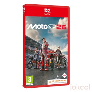 Car&aacute;tula 3D de Juego SWITCH - MotoGP 26 (C&oacute;digo Digital en Caja CIAB)