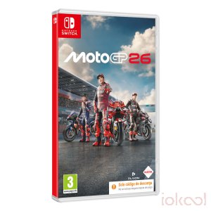 Car&aacute;tula 3D de Juego SWITCH - MotoGP 26 (C&oacute;digo Digital en Caja CIAB)