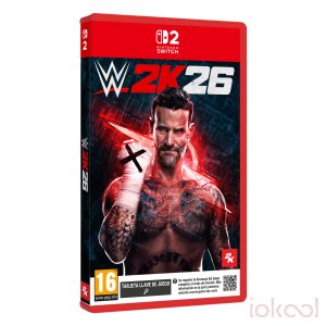 Carátula 3D de Juego SWITCH 2 - WWE 2K26 (Edición Estándar - Tarjeta Llave de Juego)