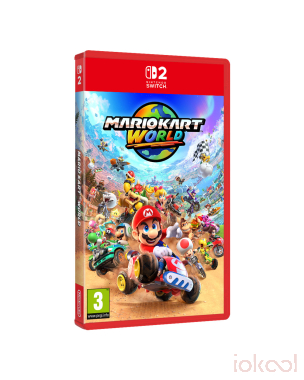 Carátula 3D de Juego SWITCH 2 - Mario Kart World (Edición Estándar)
