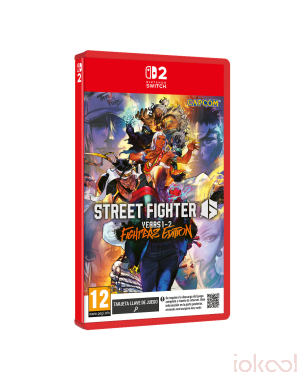 Carátula 3D de Juego SWITCH 2 - Street Fighter 6 Years 1-2 (Fighters Edition)
