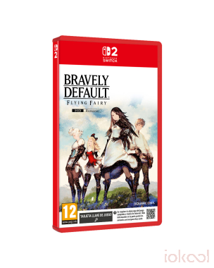 Carátula 3D de Juego SWITCH 2 - Bravely Default Flying Fairy (HD Remaster)