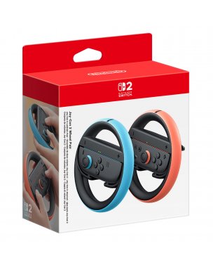 NINTENDO Pack Volantes para Joy-Con 2 (Azul y Rojo) Oficial SWITCH 2