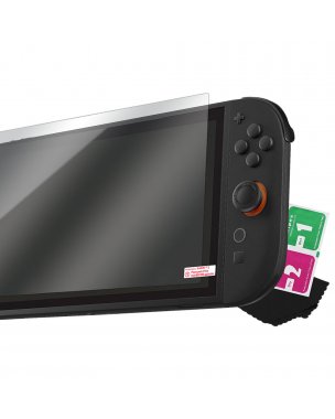 BLACKFIRE Set Protector Cristal Templado 9H + Kit Limpieza para SWITCH 2