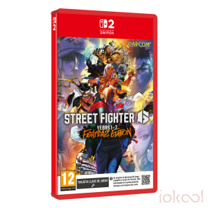 Carátula 3D de Juego SWITCH 2 - Street Fighter 6 Years 1-2 (Fighters Edition)