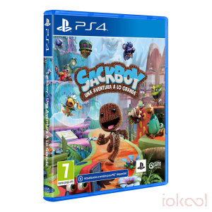 Carátula 3D de Juego Leyendas PS4 - Sackboy Una Aventura a lo Grande
