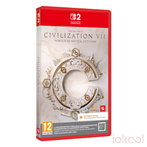 Car&aacute;tula 3D de Juego SWITCH 2 - Civilization VII (Edici&oacute;n Nintendo Switch 2 CIAB)