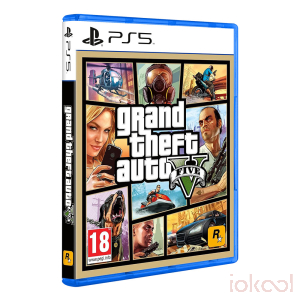 Carátula 3D de Juego PS5 - Grand Theft Auto V (Edición Estándar)