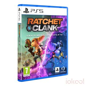 Carátula 3D de Juego PS5 - Ratchet & Clank Una Dimensión Aparte