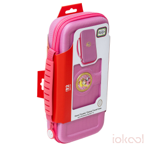 Imagen de Embalaje de Funda de Viaje Deluxe PP12 Princess Peach Licencia Oficial Nintendo SWITCH 2