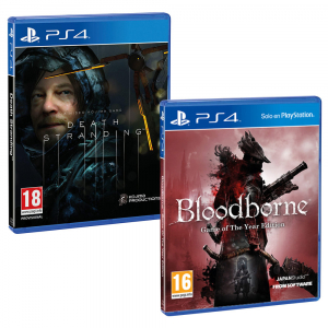 Pack 2 Juegos PS4 - Death Stranding + Bloodborne GOTY