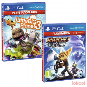 Pack 2 Juegos PS4 - Little Big Planet 3 + Ratchet & Clank (PSHITS)