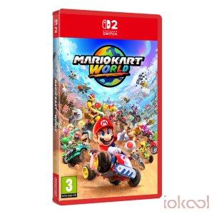 Car&aacute;tula 3D de Juego SWITCH 2 - Mario Kart World (Edici&oacute;n Est&aacute;ndar)
