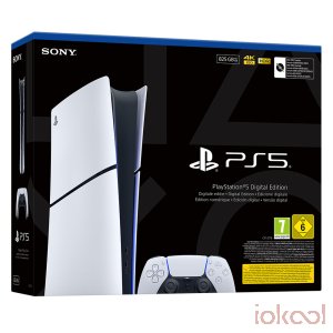 Imagen de Embalaje 3D de SONY Consola PS5 DIGITAL 825Gb (CFI-2116 Slim Chasis E) Oficial PS5