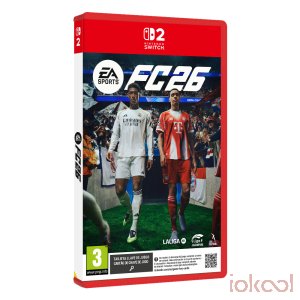 Car&aacute;tula 3D de Juego SWITCH 2 - EA SPORTS FC26 (Edici&oacute;n Est&aacute;ndar)