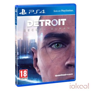 Car&aacute;tula 3D de Juego Leyendas PS4 - Detroit Become Human