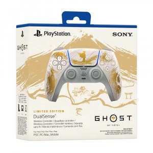 SONY Mando DualSense Ghost of Yōtei Ed. Limitada GOLD Oficial PS5