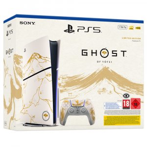 SONY Pack Consola PS5 Disco 1Tb + Juego Ghost of Yōtei Ed. Limitada GOLD