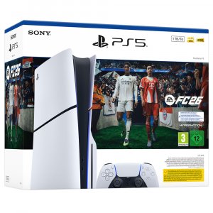 SONY Pack Consola PS5 DISCO SLIM 1Tb + Juego EA SPORTS FC26 (Descarga)