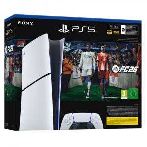 SONY Pack Consola PS5 DIGITAL SLIM 825Gb + Juego EA SPORTS FC26 (Descarga)