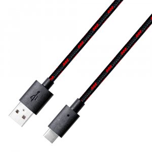 BLACKFIRE Cable de Carga USB-C 3m para Consola y Mando Pro de SWITCH 2 y SWITCH