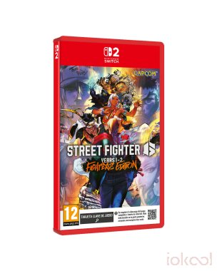 Carátula 3D de Juego SWITCH 2 - Street Fighter 6 Years 1-2 (Fighters Edition)