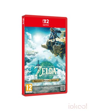 Carátula 3D de Juego SWITCH 2 - Zelda Tears of the Kingdom (Nintendo Switch 2 Edition)