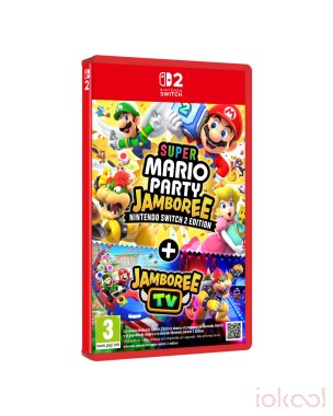 Carátula 3D de Juego SWITCH 2 - Super Mario Party Jamboree (Nintendo Switch 2 Edition)