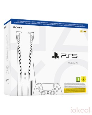 Imagen de Embalaje 3D de SONY Consola PS5 DISCO 825Gb (Chasis C) Reacondicionamiento CERTIFICADO