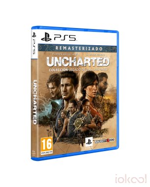 Carátula 3D de Juego PS5 - Uncharted Colección Legado de los Ladrones