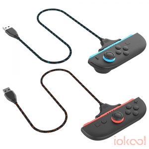 BLACKFIRE Pack 2 Cables Carga y Juega para JOY-CON2 de SWITCH 2