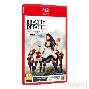 Carátula 3D de Juego SWITCH 2 - Bravely Default Flying Fairy (HD Remaster)