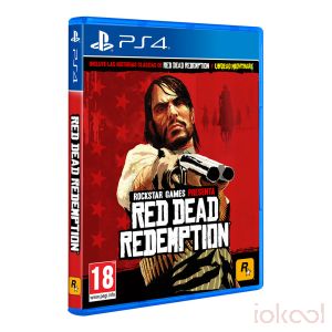 Car&aacute;tula 3D de Juego PS4 - Red Dead Redemption
