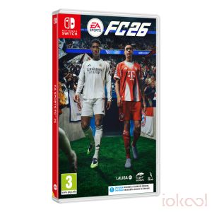 Carátula 3D de Juego SWITCH - EA SPORTS FC26 (Edición Estándar)