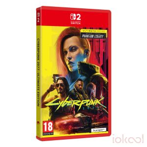 Carátula 3D de Juego SWITCH 2 - Cyberpunk 2077 (Edición Ultimate)